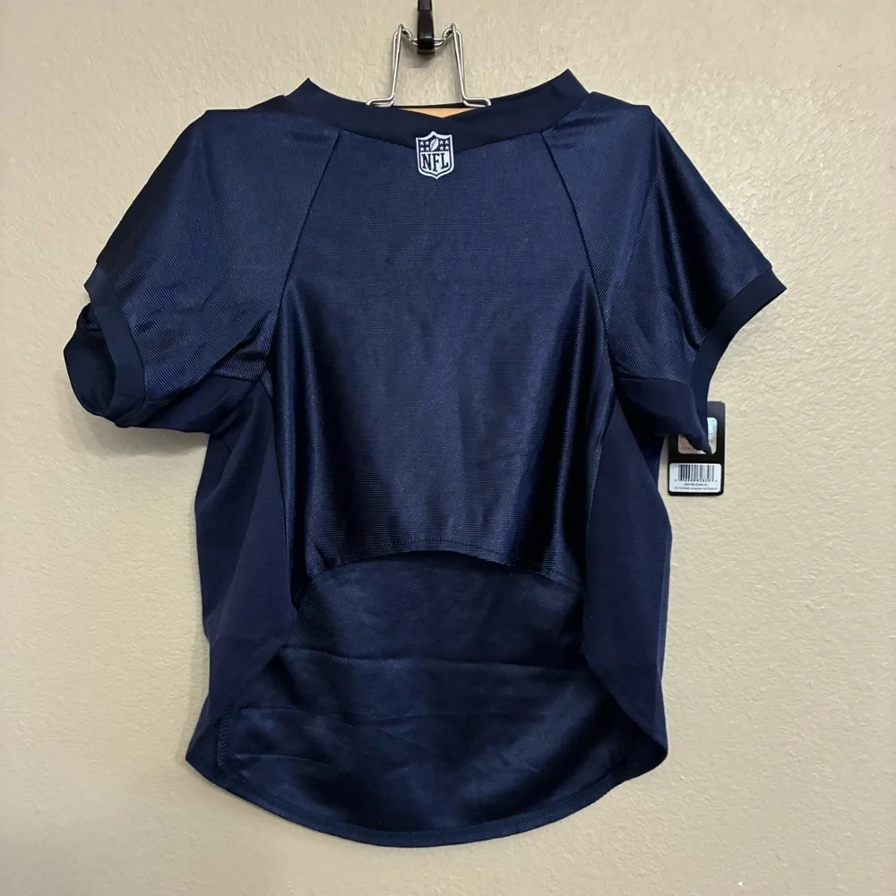 Littlearth Premium Pet NFL New York Giants Stretch Dog  Jersey Size XL